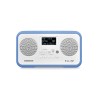 SANGEAN DPR-77+ Portable radio DAB+, FM AUX Battery charger White/Blue