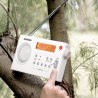 SANGEAN PACK PR-D7 WHITE   FM/AM/Bluetooth PortableDigital Tuning Receiver