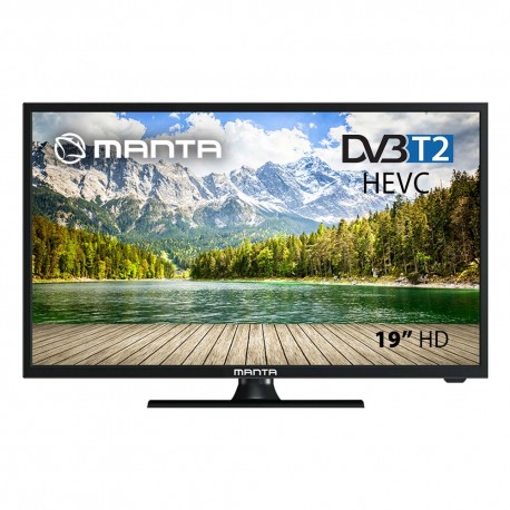 Manta TV 19LHN123D  LED TV 19'' DVB-C/T2, DC 12V