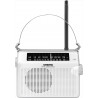 SANGEAN PR-D6 - FM/AM Φορητό Ραδιόφωνο - White